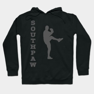 Southpaw Left Handed Baseball Lefty Pitcher Baseball Lingo Hoodie